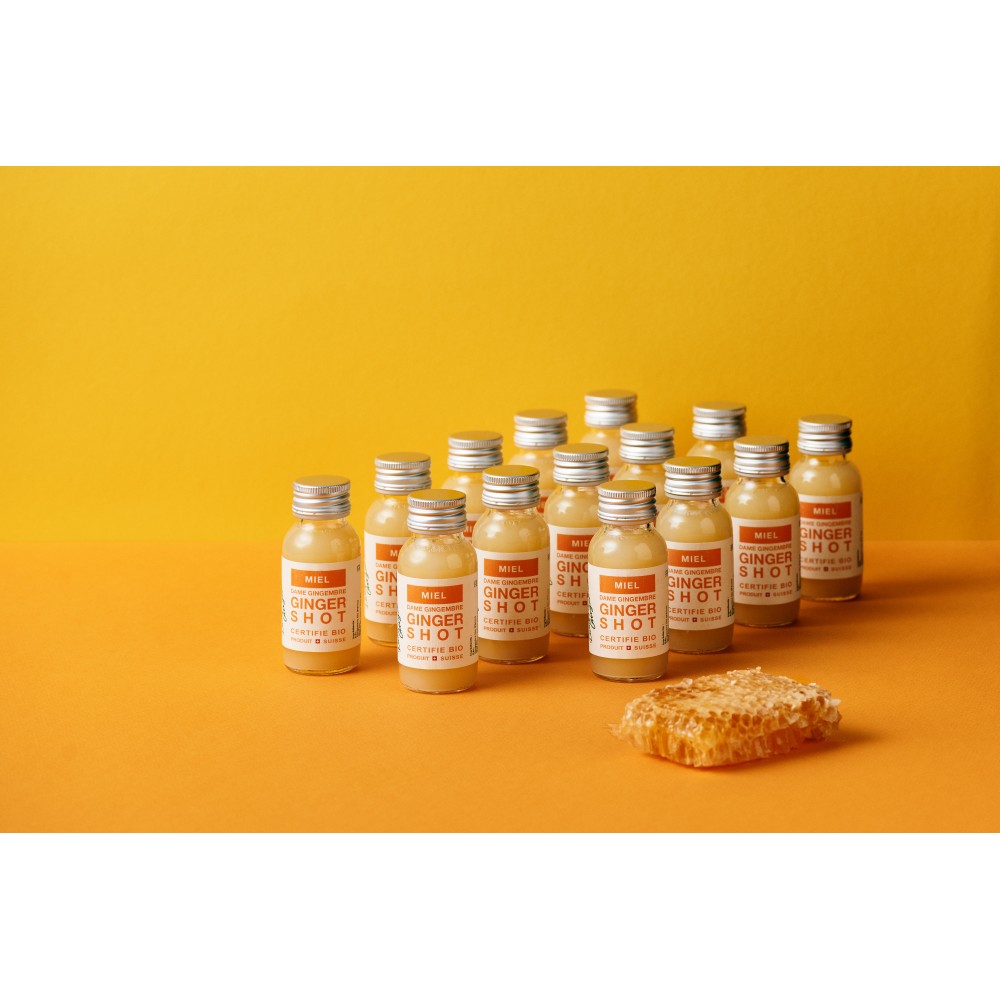 GINGER SHOT MIEL PACK DE 14X60ML