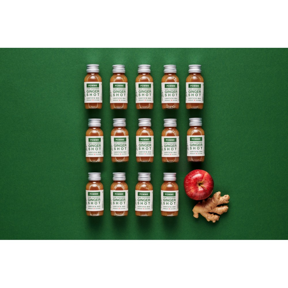 GINGER SHOT POMME PACK DE 14X60ML