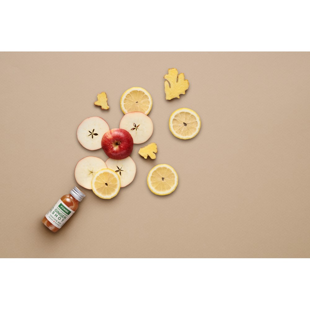 GINGER SHOT POMME PACK DE 14X60ML