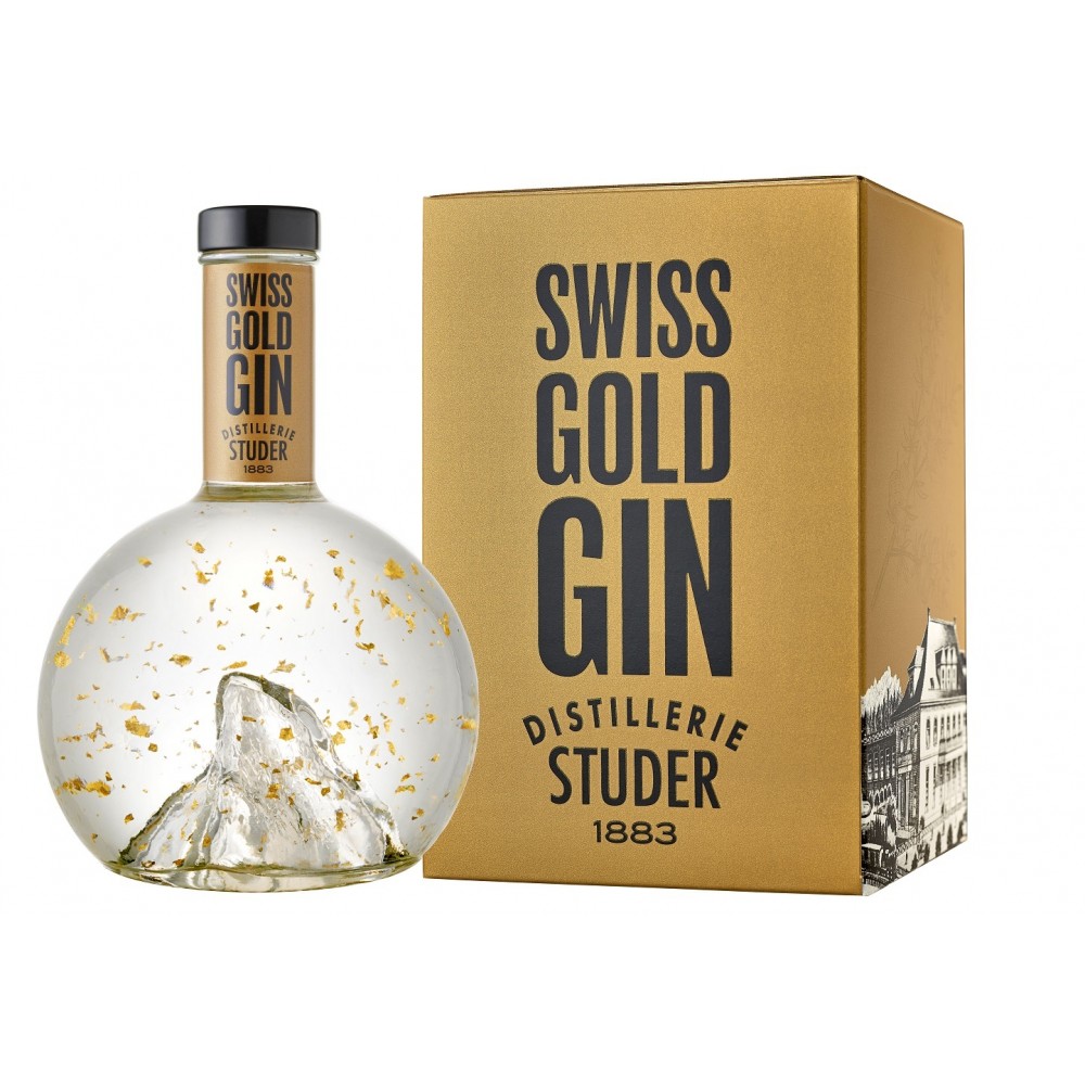 GIN SWISS GOLD GIN STUDER 70CL 40%