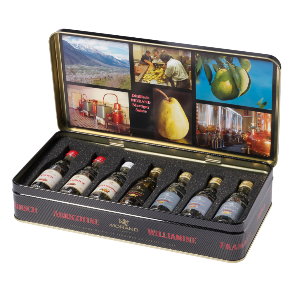 BOITE METAL ASSORTIMENTS 7 PORTIONS 14CL