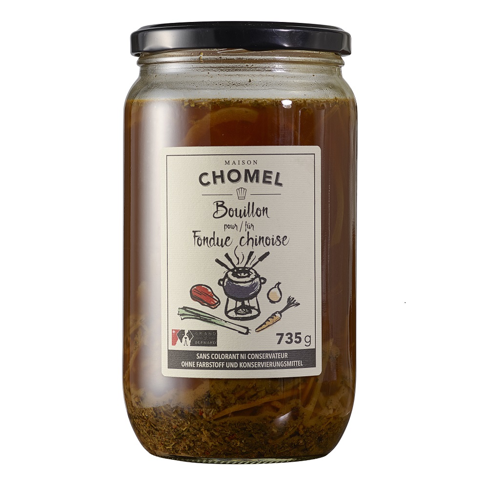 BOUILLON POUR FONDUE CHINOISE 735G