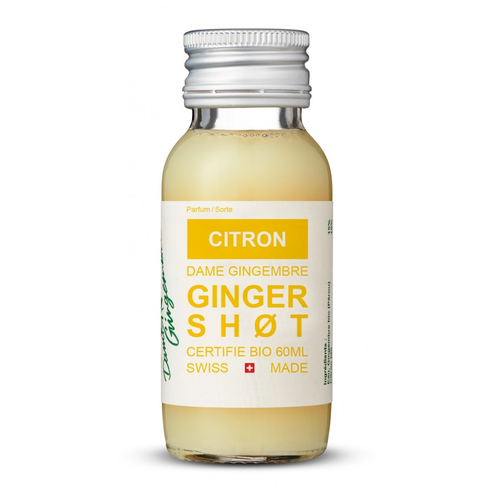 GINGER SHOT CITRON PACK DE 14X60ML