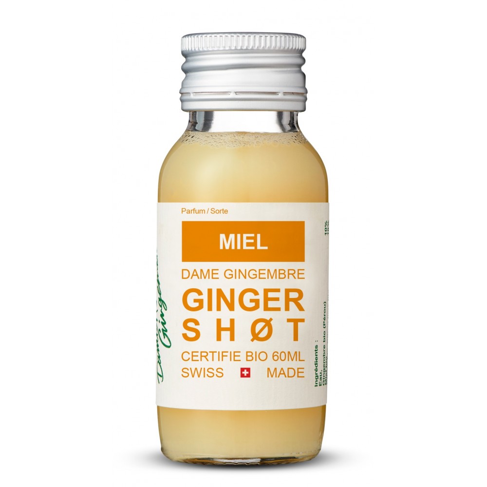 GINGER SHOT MIEL PACK DE 14X60ML