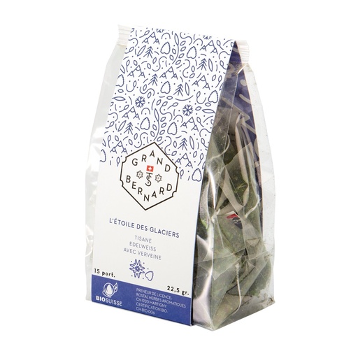 [570009] TISANE L'ETOILE DES GLACIERS SACHET 15P BIO BOURGEON SUISSE