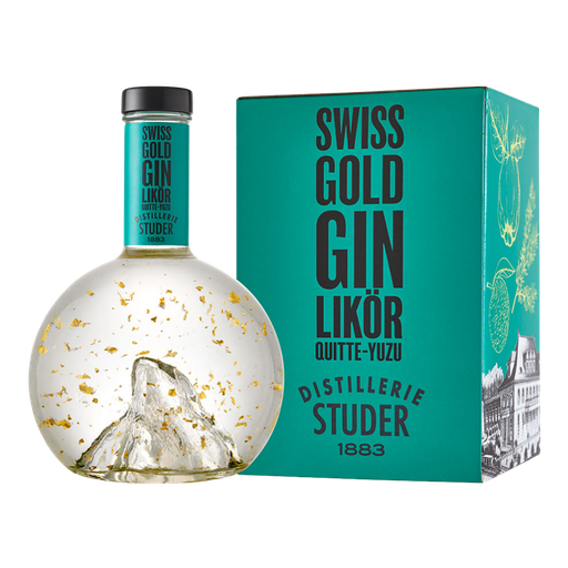 [640158] LIQUEUR COGNASSIER YUZU SWISS GOLD GIN STUDER 70CL 35%