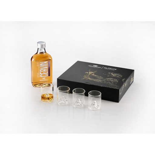 [525274] COFFRET LIQUEUR DU CERVIN ALPINTE