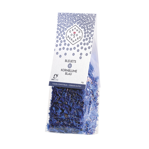[570705] FLEURS COMESTIBLES BLEUETS 4G BIO BOURGEON SUISSE