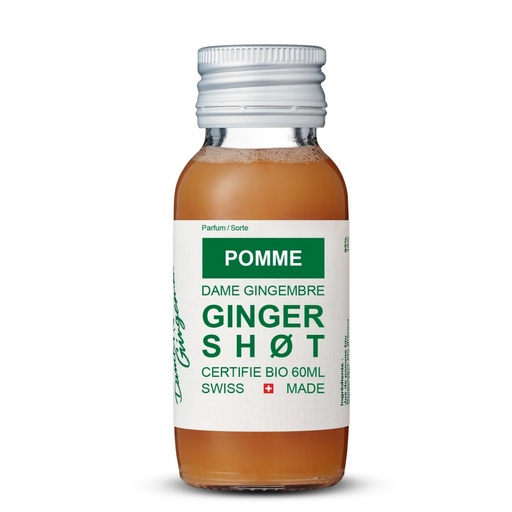 [660009] GINGER SHOT POMME PACK DE 14X60ML