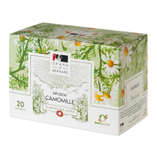 [570001] INFUSION CAMOMILLE 28G BIO BOURGEON SUISSE MARQUE VS