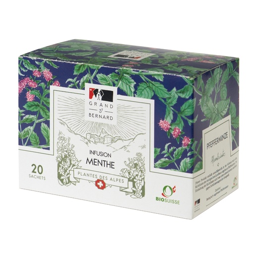 [570002] INFUSION MENTHE BIO BOURGEON SUISSE MARQUE VS