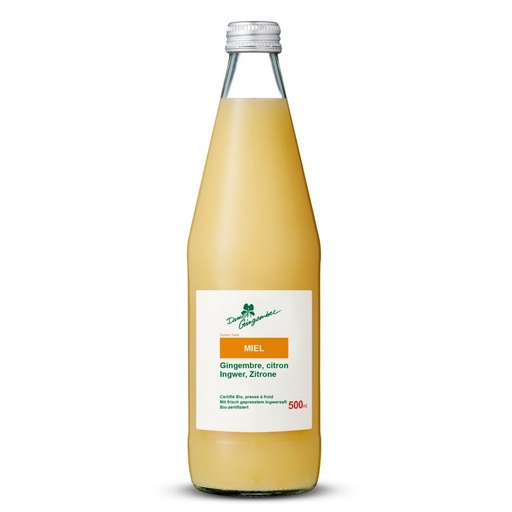 [660004] JUS DE GINGEMBRE MIEL 50CL